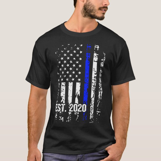Police Graduation Police Academy 2020 Exam T-Shirt (Front)