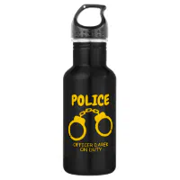 Police Kid' Insulated Stainless Steel Water Bottle