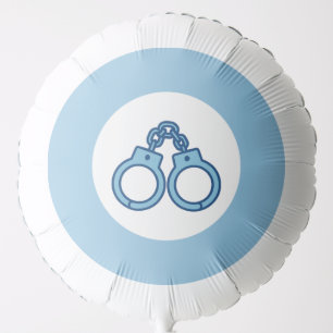 Police Handcuffs Party Balloon