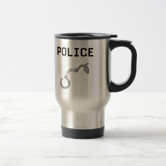 Police Handcuffs Travel Mug