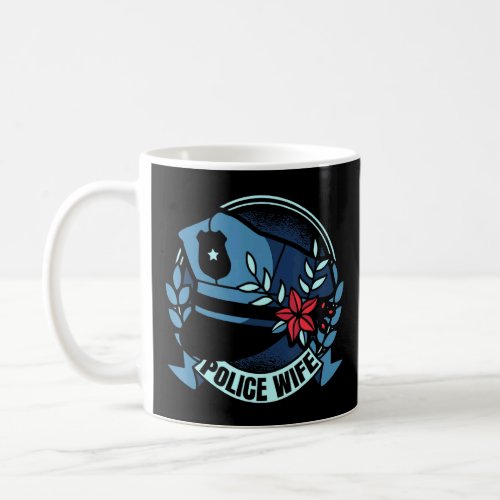 Police Hat Police Wife  Coffee Mug