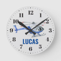Police Helicopter Boys Bedroom Nursery Decor
