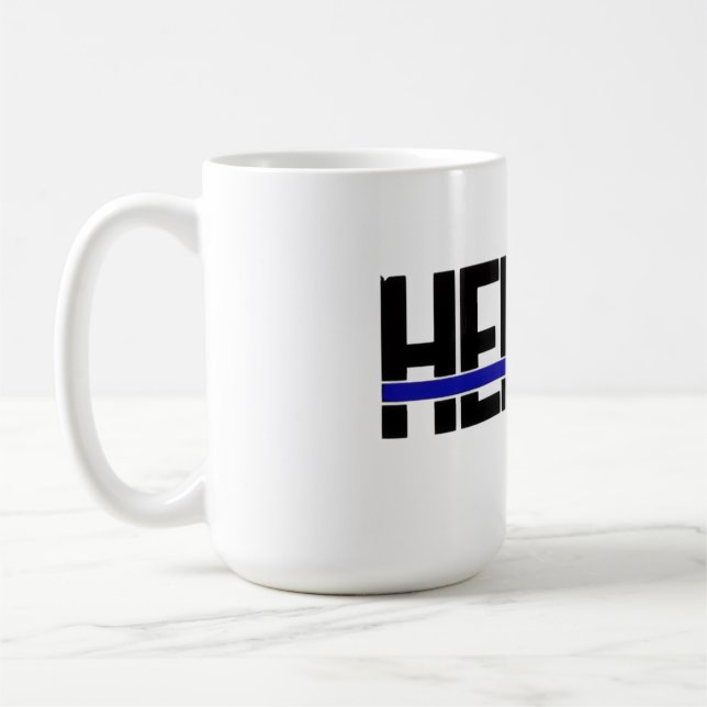 police hero mug (Left)