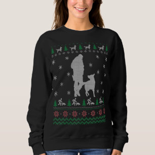 Police K9 Dog Ugly Christmas Sweater For Women Me