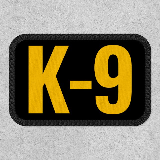 Police K9 Patch (Front)