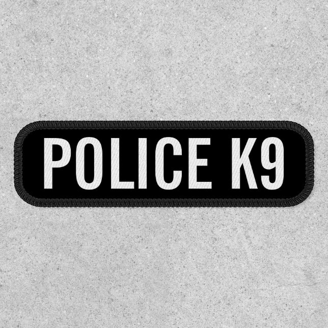 Police K9 Patch (Front)
