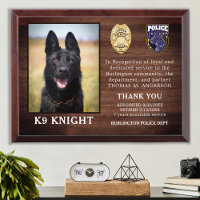 Police K9 Retirement Law Enforcement Officer Dog
