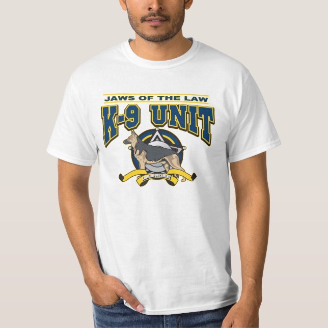 Police K-9 Unit T-Shirt (Front)