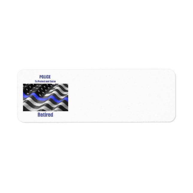 Police Label (Front)