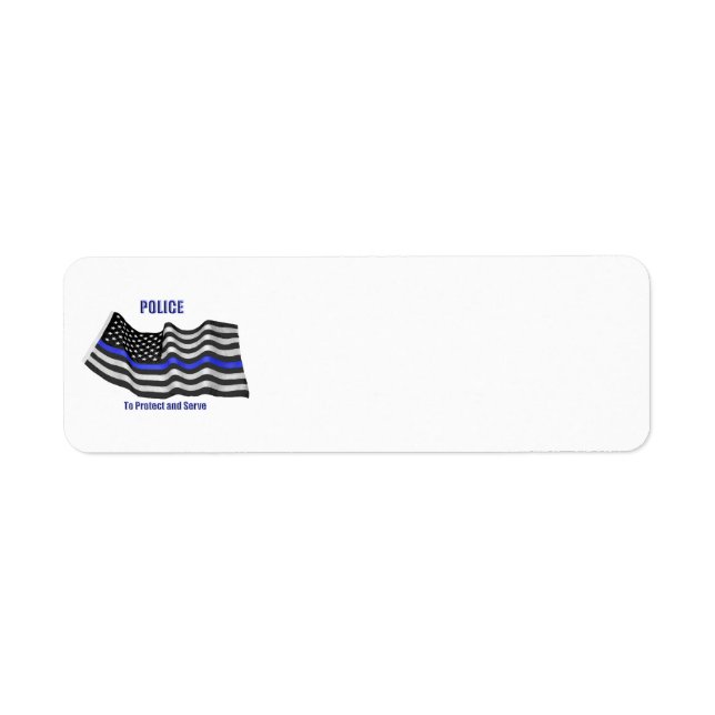 Police Label (Front)