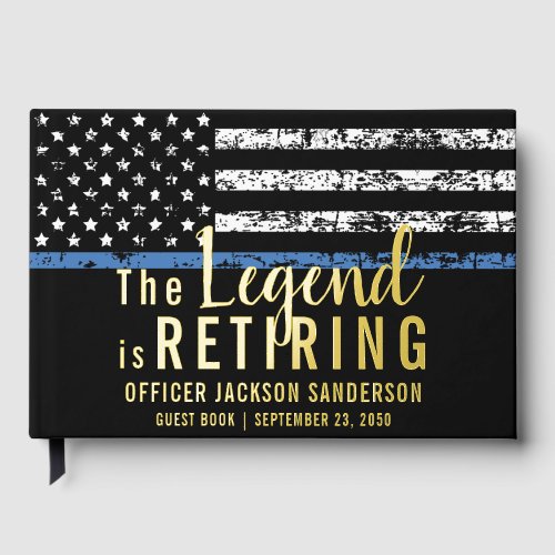 Police Law Enforcement Officer Retirement Party