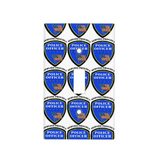 Police Light Switch Cover