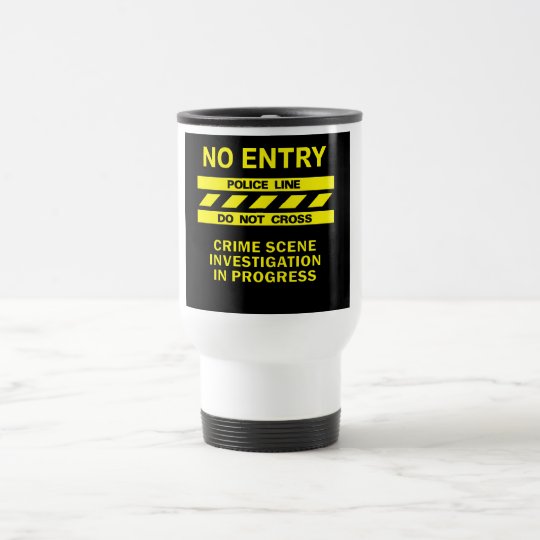 Police Line mug - choose style & color