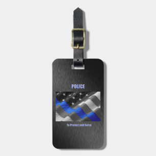 Police Luggage Tag