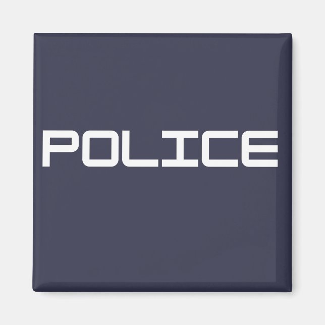 POLICE MAGNET (Front)