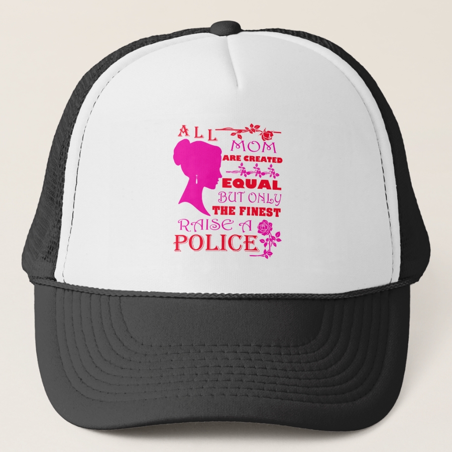 Police Mom Hat Funny Proud Birthday Gifts Women Urban