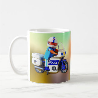 Police motorcycle Mug