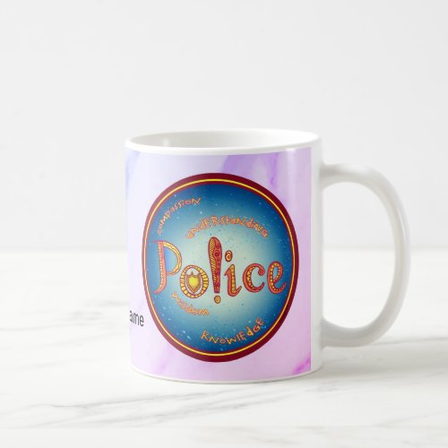 Police Motto mug