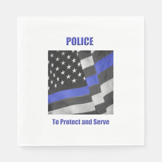 Police Napkins (Front)