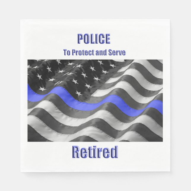 Police Napkins (Front)