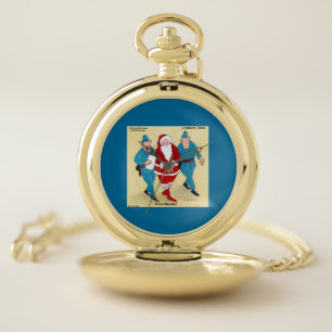 Police Navidad Funny Christmas Watch