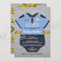 Police Officer Baby Shower