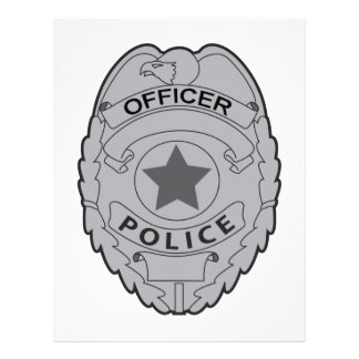 Custom Police Badge Template Design