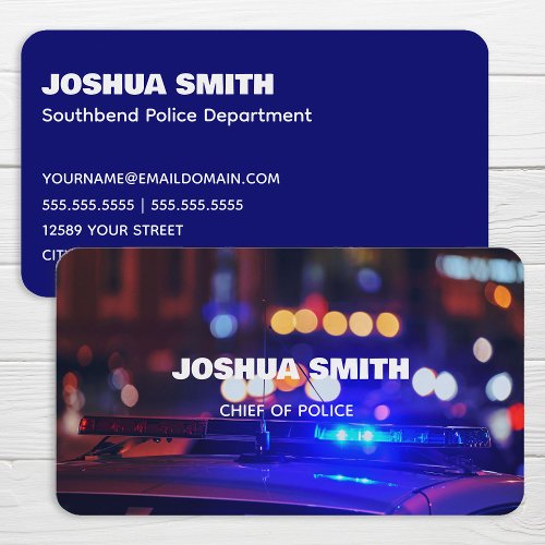 Police Officer Business Card
