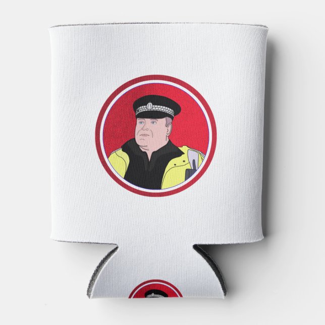 Police Officer Can Cooler (Front)