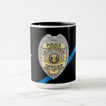 Police Officer Coffee Mug by JFVisualMedia at Zazzle
