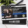 Police Officer Custom Photo Law Enforcement ID Badge