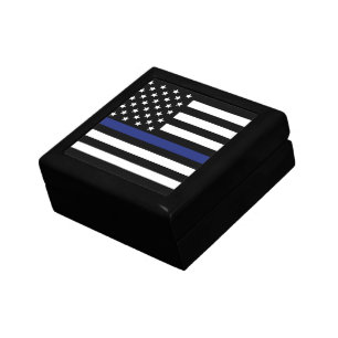 Police Officer Flag Law Enforcement Appreciation Gift Box