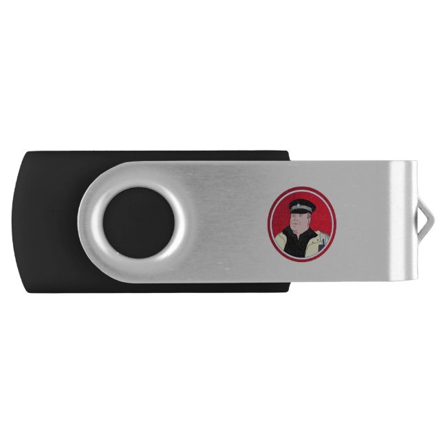 Police Officer Flash Drive (Front)