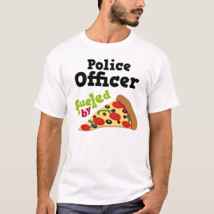 Police Officer (Funny) Pizza T Shirt