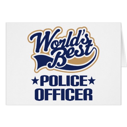 Police Officer Gift