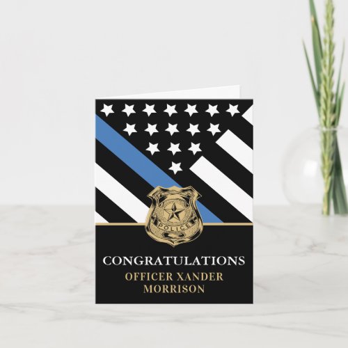 Police Officer Graduation Congratulations