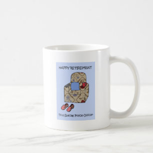 Police Officer Happy Retirement Coffee Mug