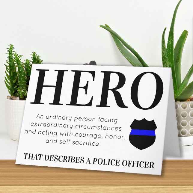 Police Officer Hero Law Enforcement Thank You (Creator Uploaded)