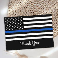 Police Officer Law Enforcement Flag Thin Blue Line