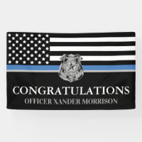 Police Officer Law Enforcement Graduation Party