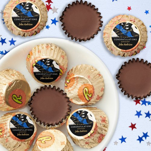 Police Officer Law Enforcement Retirement Party  Reeses Peanut Butter Cups