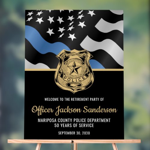 Police Officer Law Enforcement Retirement Welcome