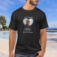 Police Officer Memorial EOW Custom Heart Photo