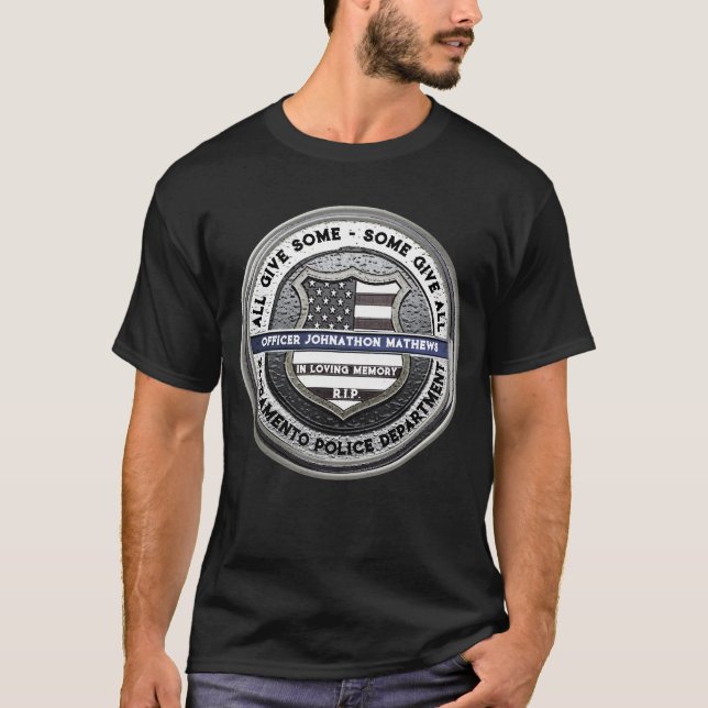 Police Officer Memorial T-Shirt (Front)