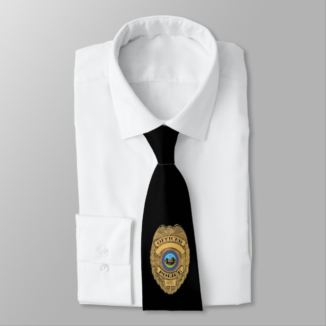 Police Officer Neck Tie (Tied)