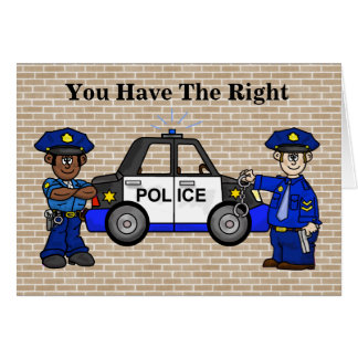 Police Birthday Greeting Cards | Zazzle