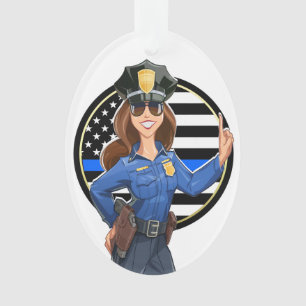 Police Officer Ornament