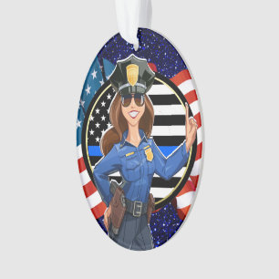 Police Officer Ornament
