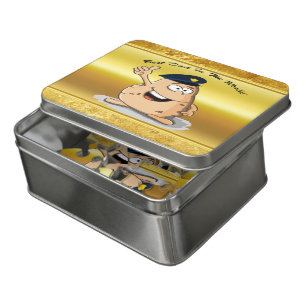 Police officer potato with a blue police hat jigsaw puzzle