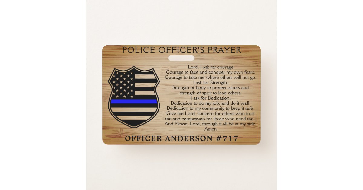 thin blue line badge